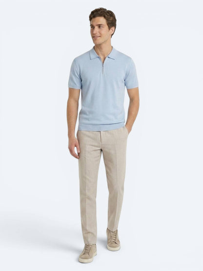 Taş Kumaş Relaxed Fit Casual Keten Karışımlı Pantolon