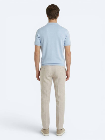 Taş Kumaş Relaxed Fit Casual Keten Karışımlı Pantolon