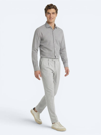 Taş Kumaş Relaxed Fit Casual Pamuk Karışımlı Pantolon