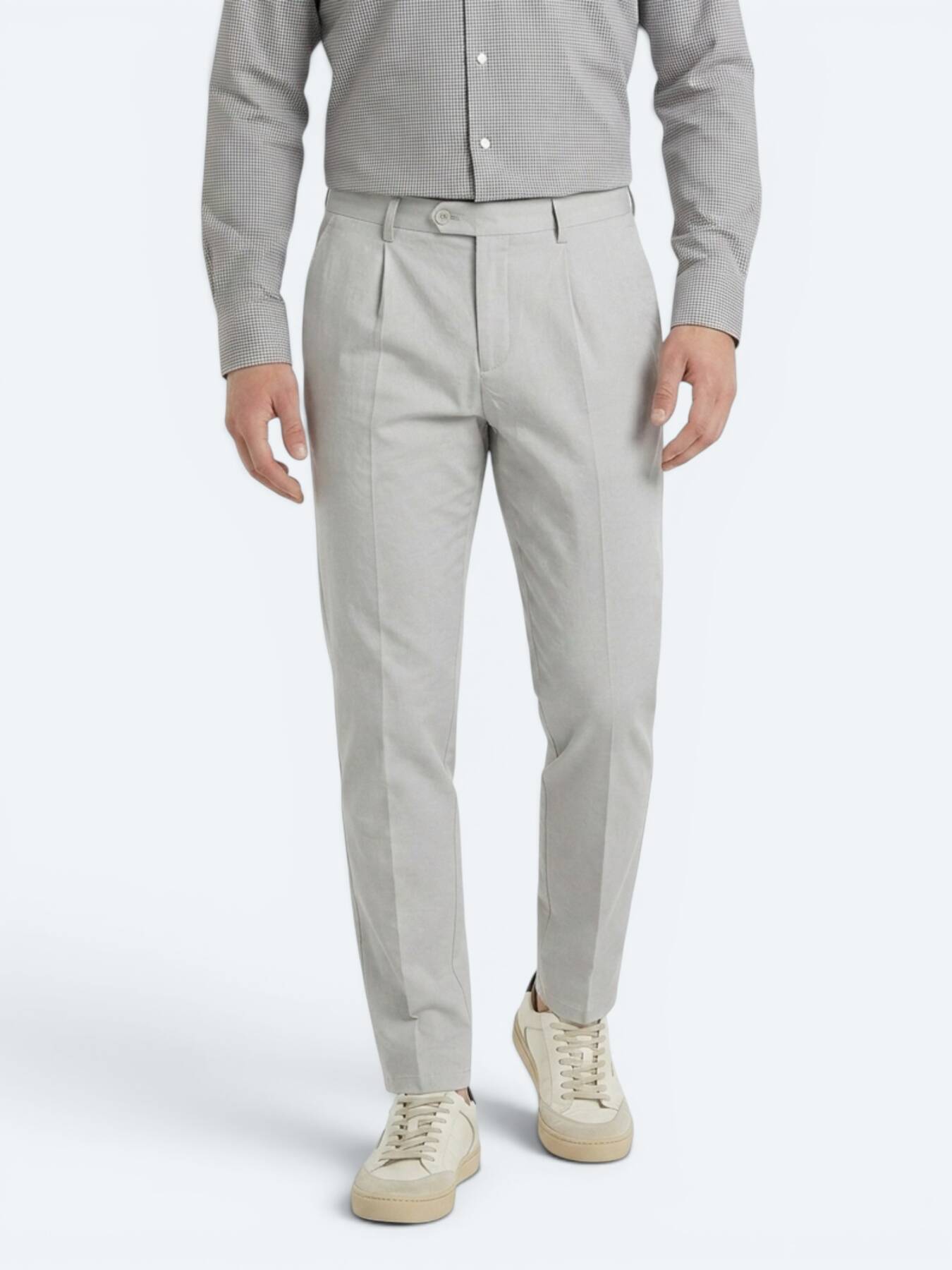 Taş Kumaş Relaxed Fit Casual Pamuk Karışımlı Pantolon