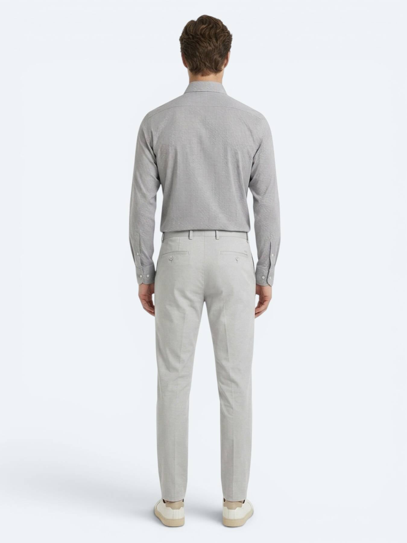 Taş Kumaş Relaxed Fit Casual Pamuk Karışımlı Pantolon