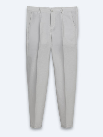 Taş Kumaş Relaxed Fit Casual Pamuk Karışımlı Pantolon