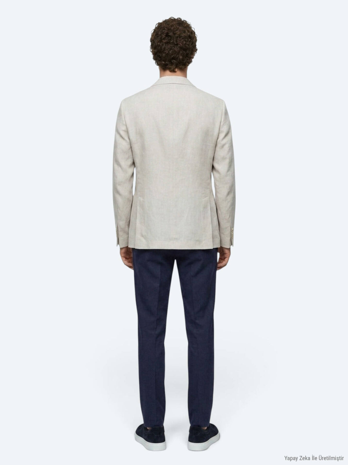 Taş Modern Fit %100 Keten Ceket