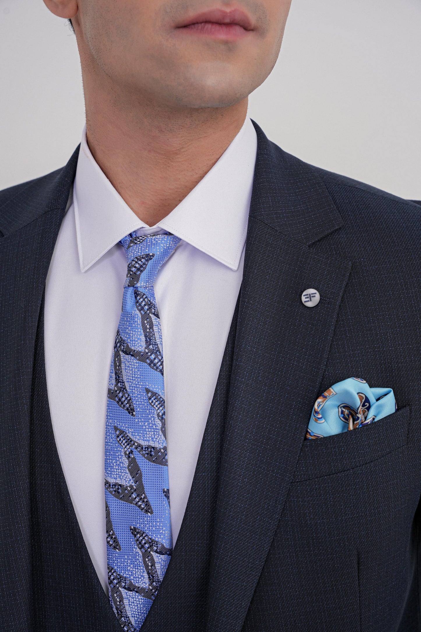 Tk 933 Takim Slim Lacivert