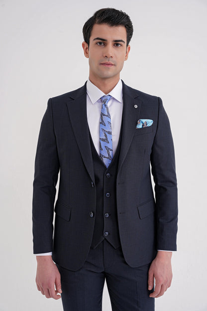 Tk 933 Takim Slim Lacivert