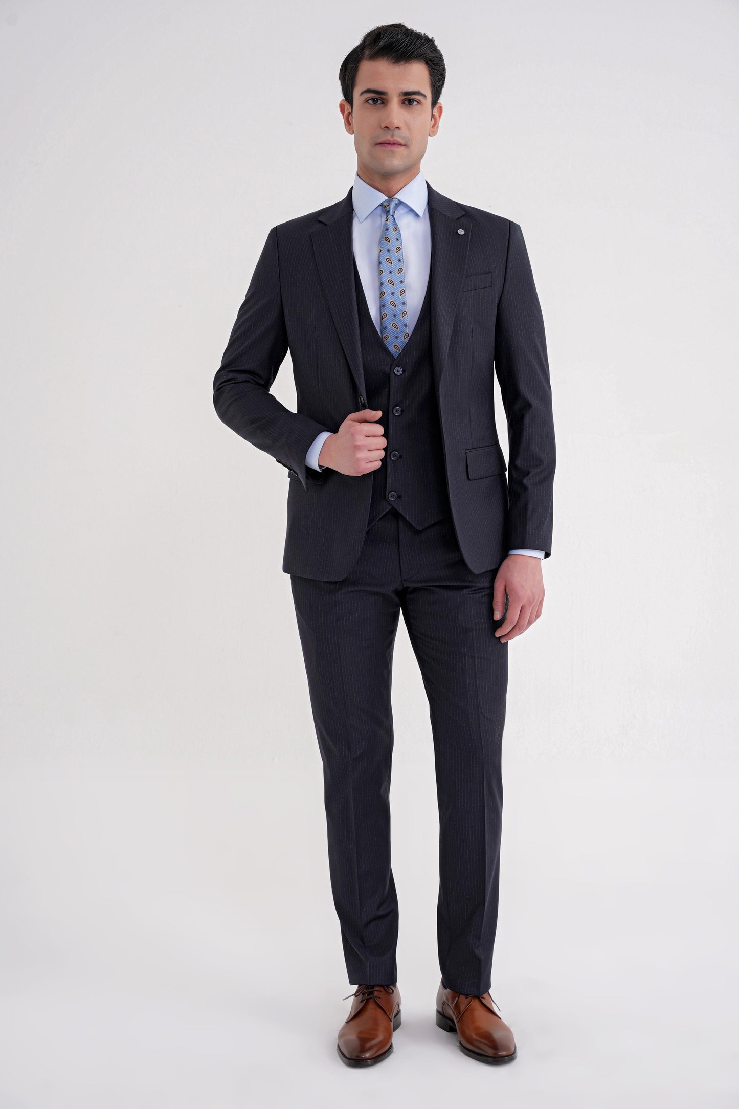 Tk 935 Takim Slim Lacivert