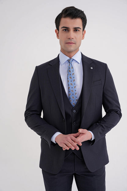 Tk 935 Takim Slim Lacivert