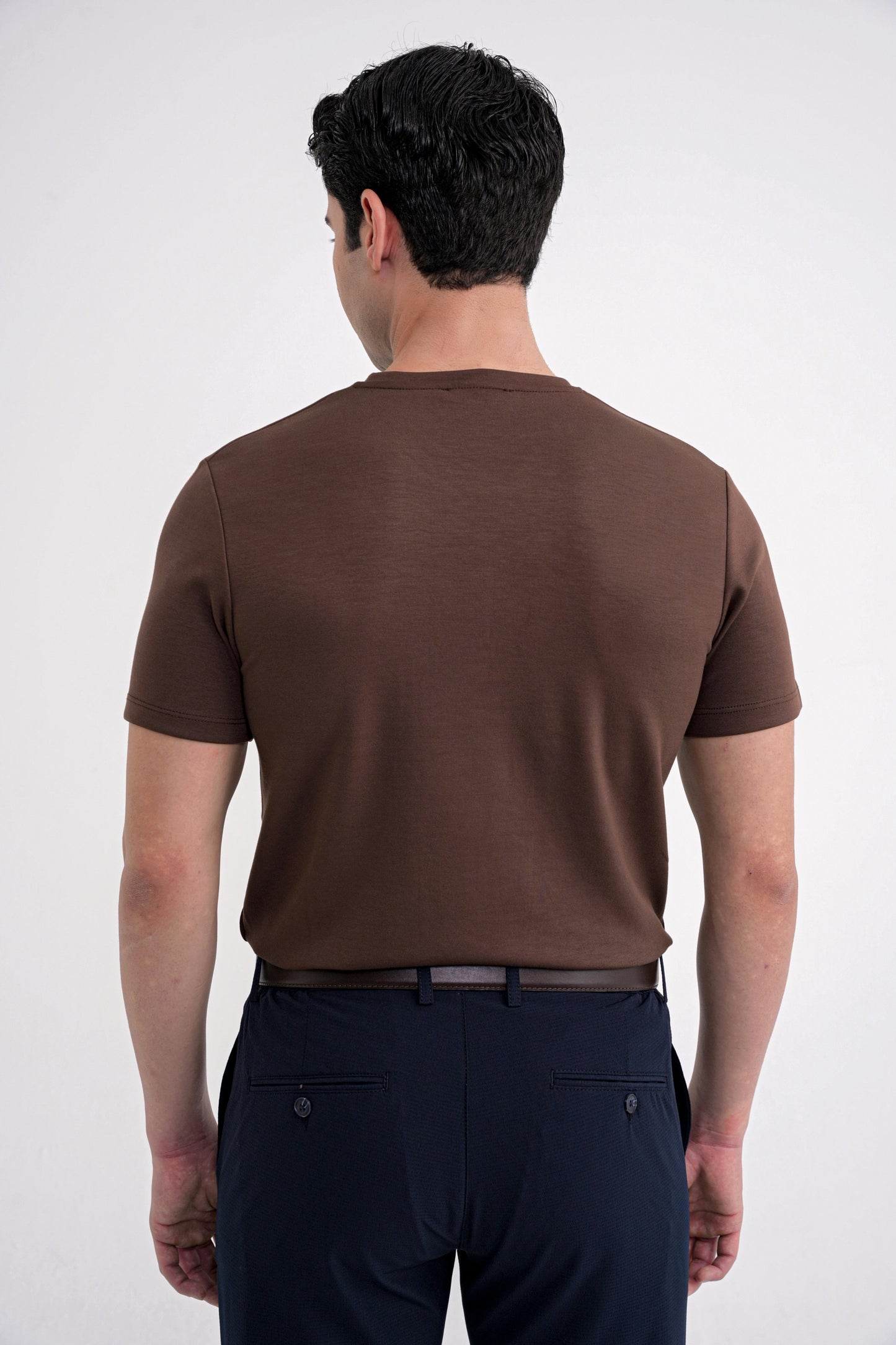 Ts 885 T-shirt Comfort Kakao Casual