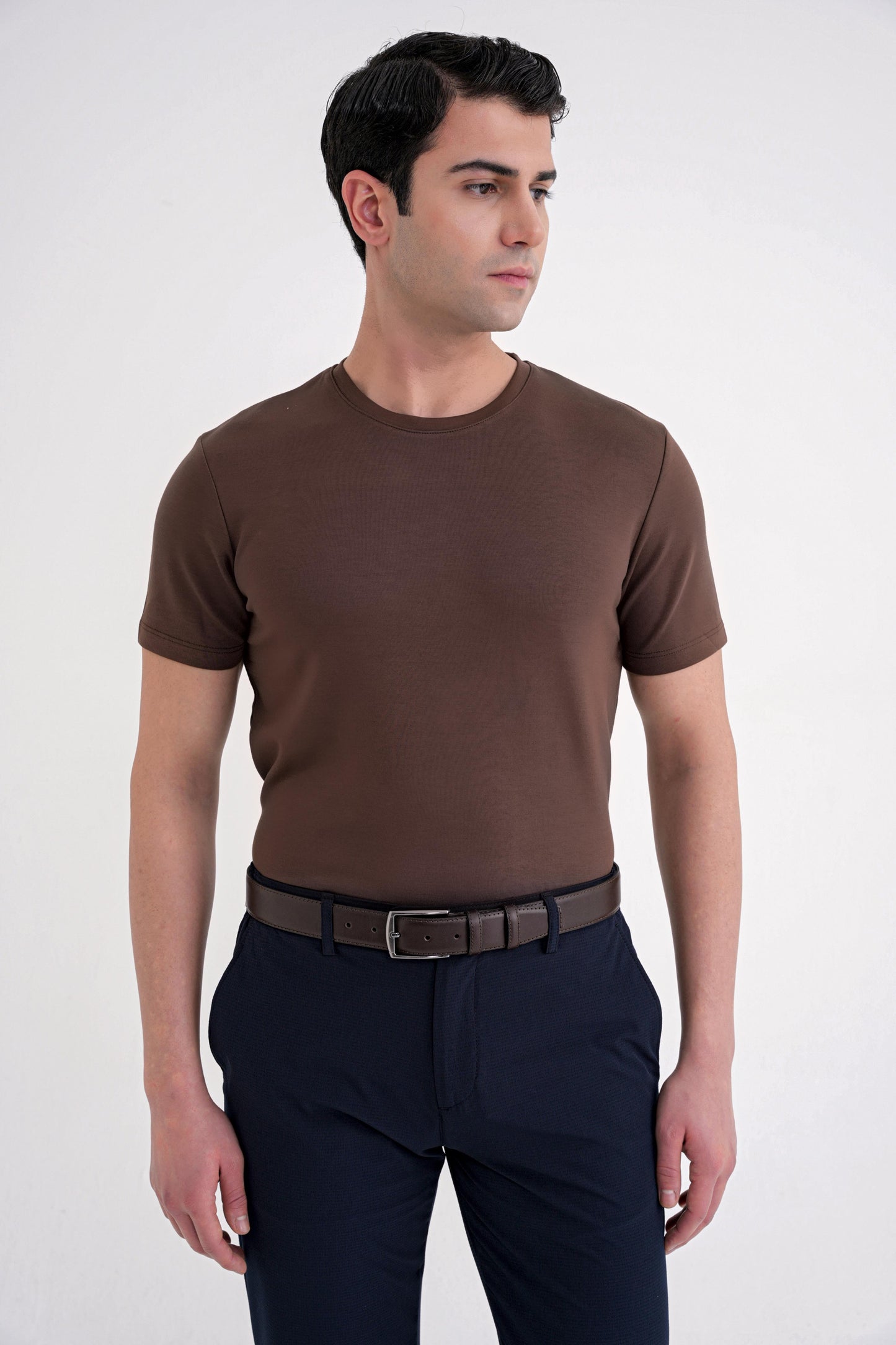 Ts 885 T-shirt Comfort Kakao Casual