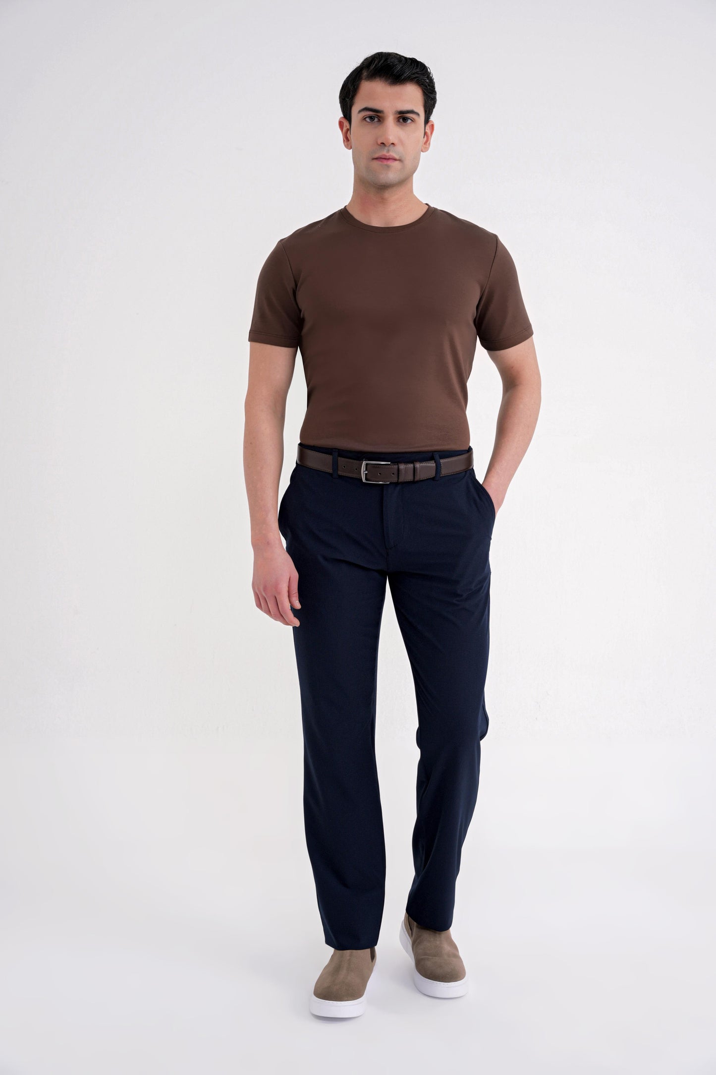 Ts 885 T-shirt Comfort Kakao Casual