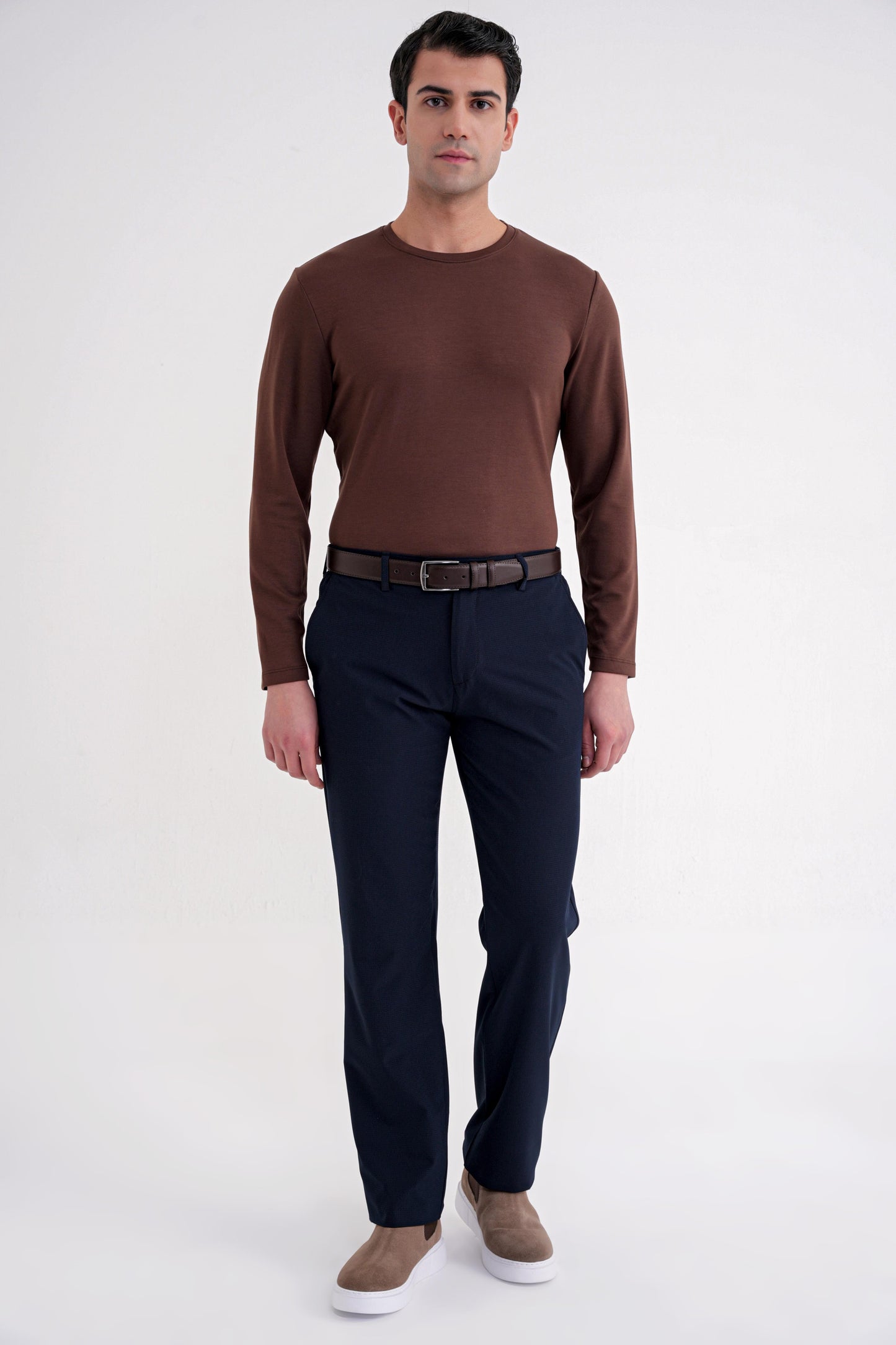 Ts 892 T-shirt Comfort Kakao Casual