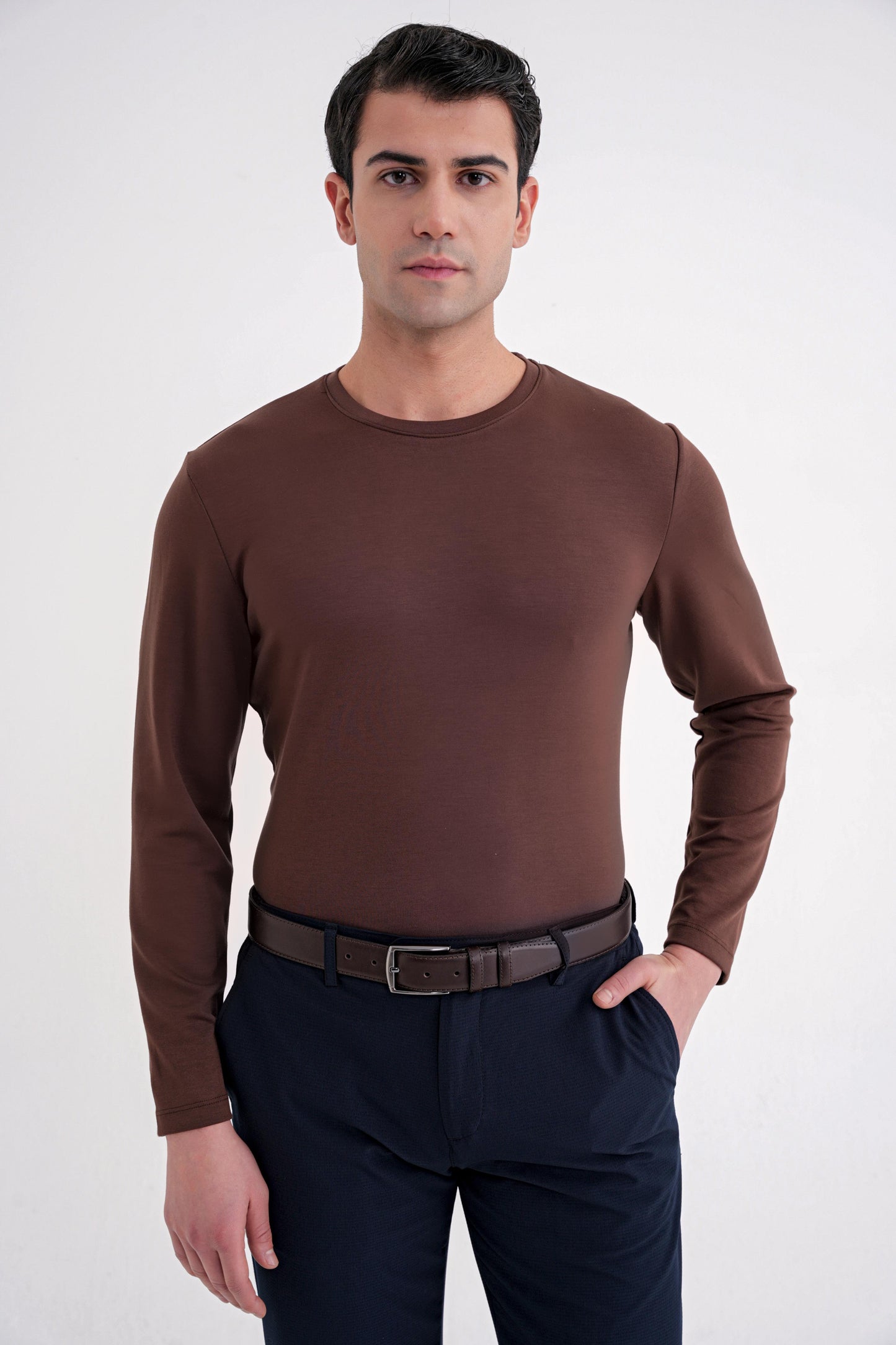 Ts 892 T-shirt Comfort Kakao Casual