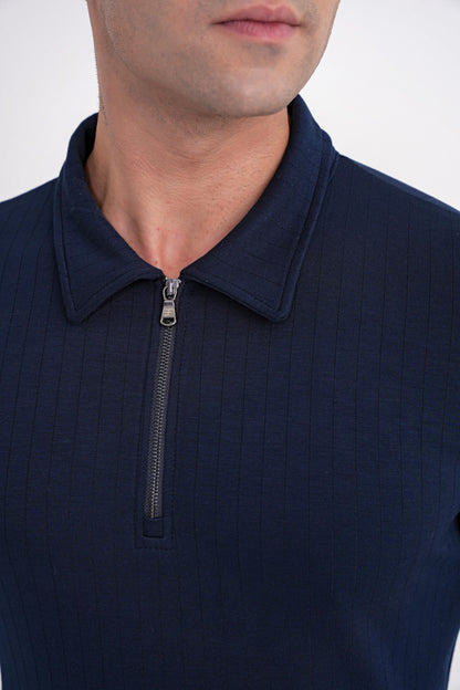 Ts 919 T-shirt Comfort Lacivert