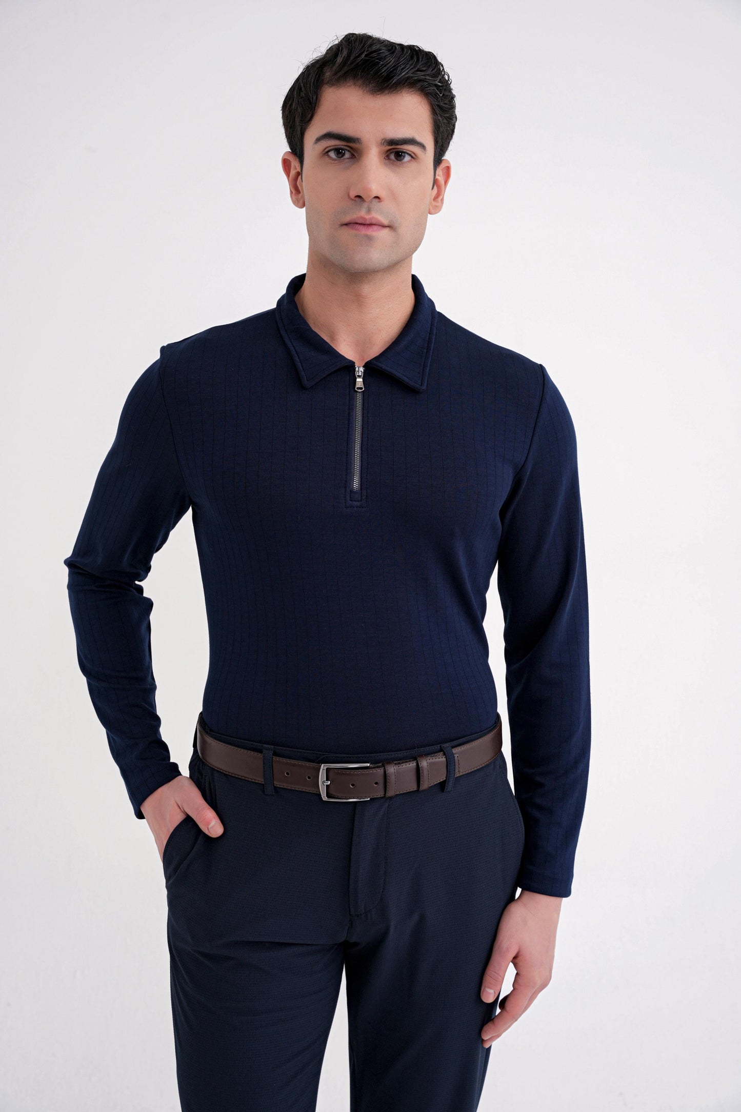 Ts 919 T-shirt Comfort Lacivert