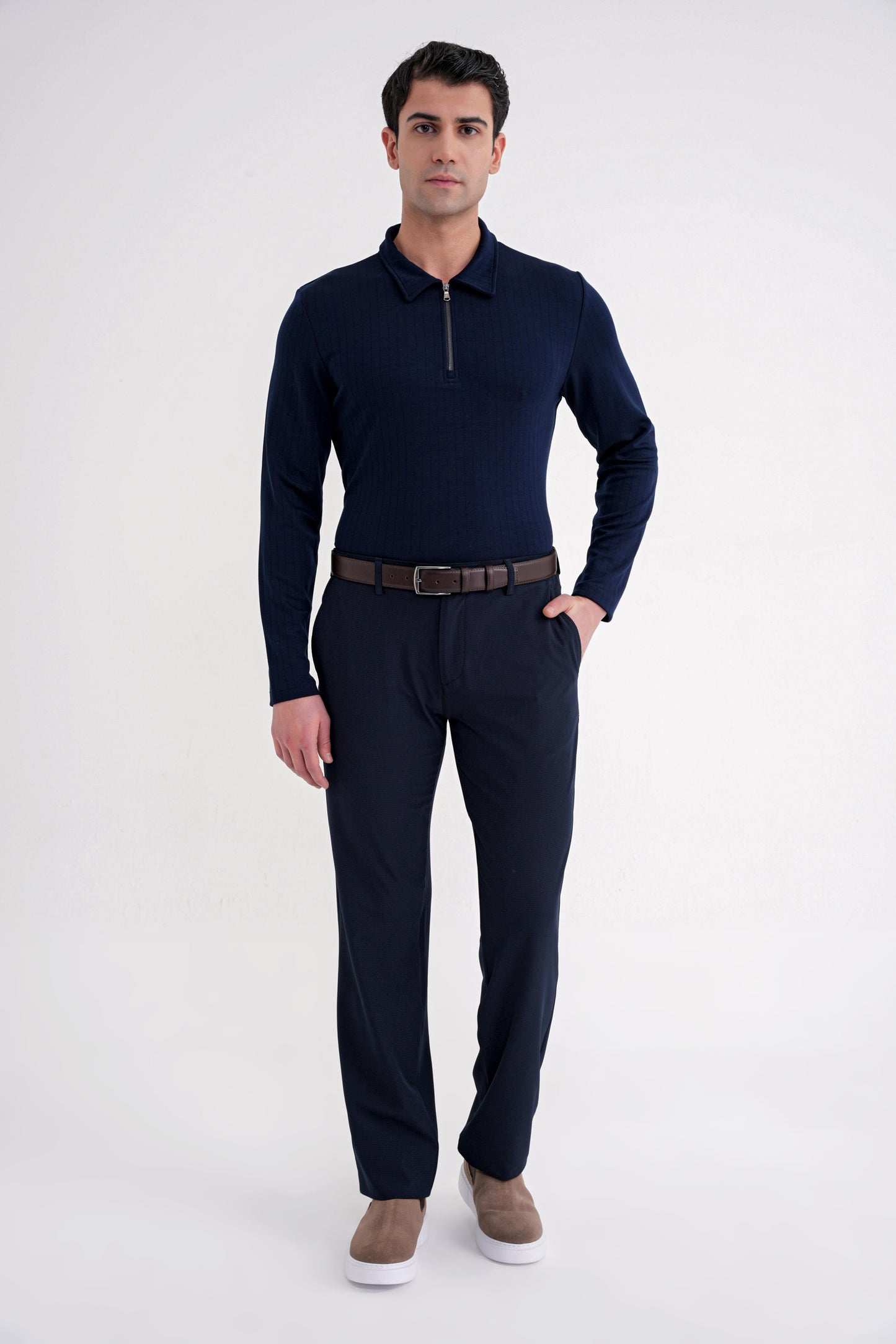 Ts 919 T-shirt Comfort Lacivert