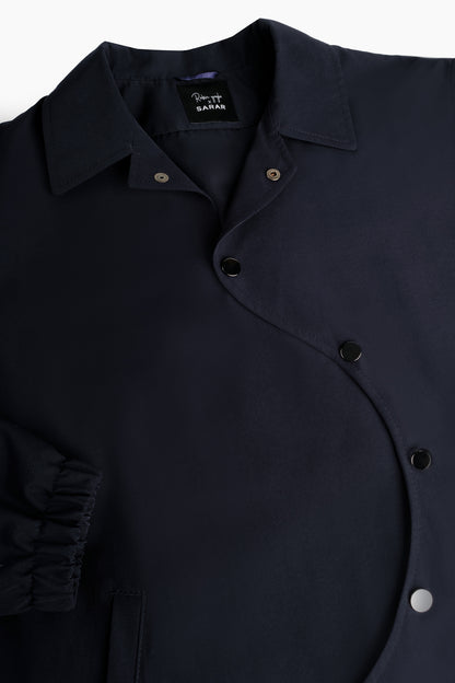 Uniro Lizbon Tasarım Lacivert Mont