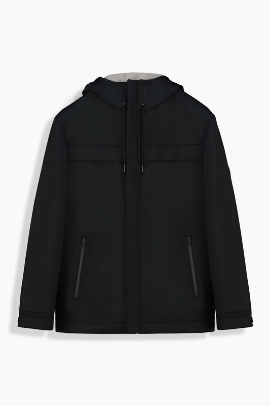 Verde Relax Fit Siyah Mont