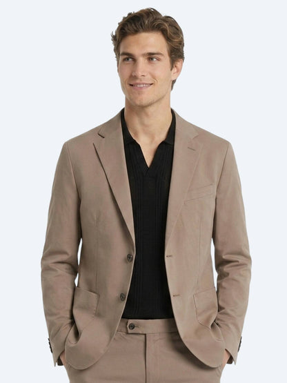 Vizon Comfort Fit Pamuk Karışımlı Takım Elbise