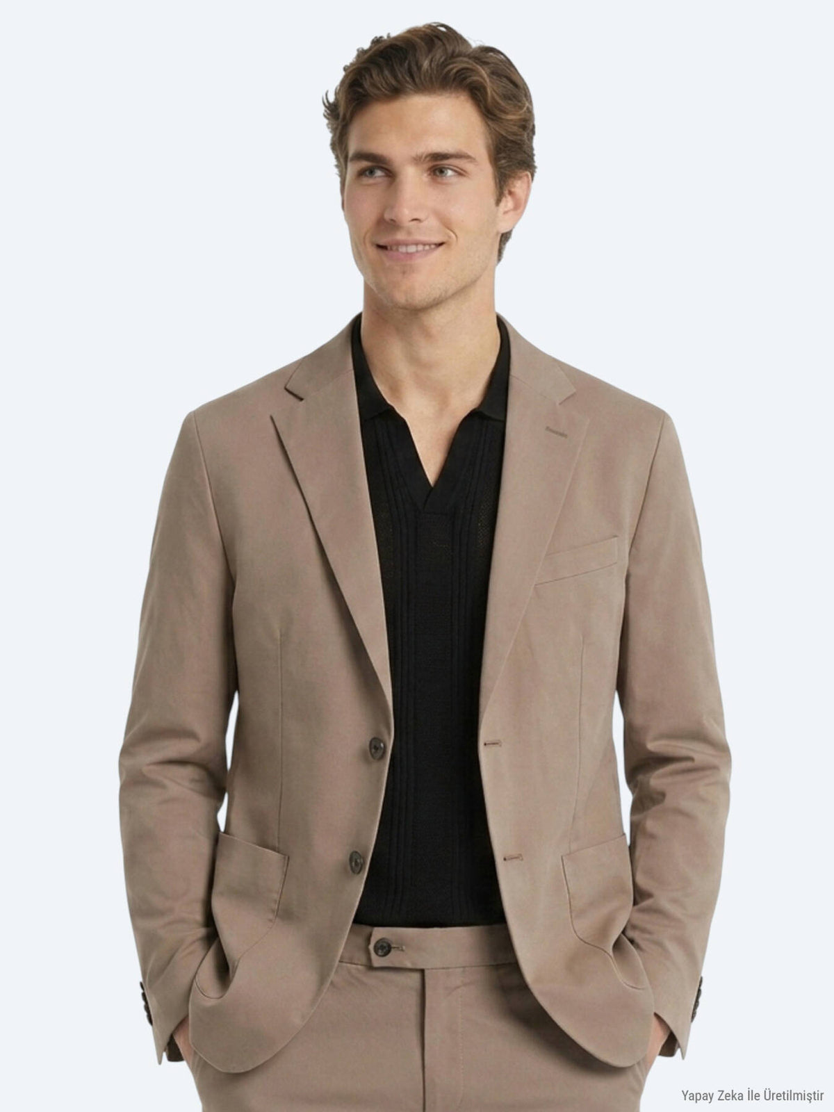 Vizon Comfort Fit Pamuk Karışımlı Takım Elbise