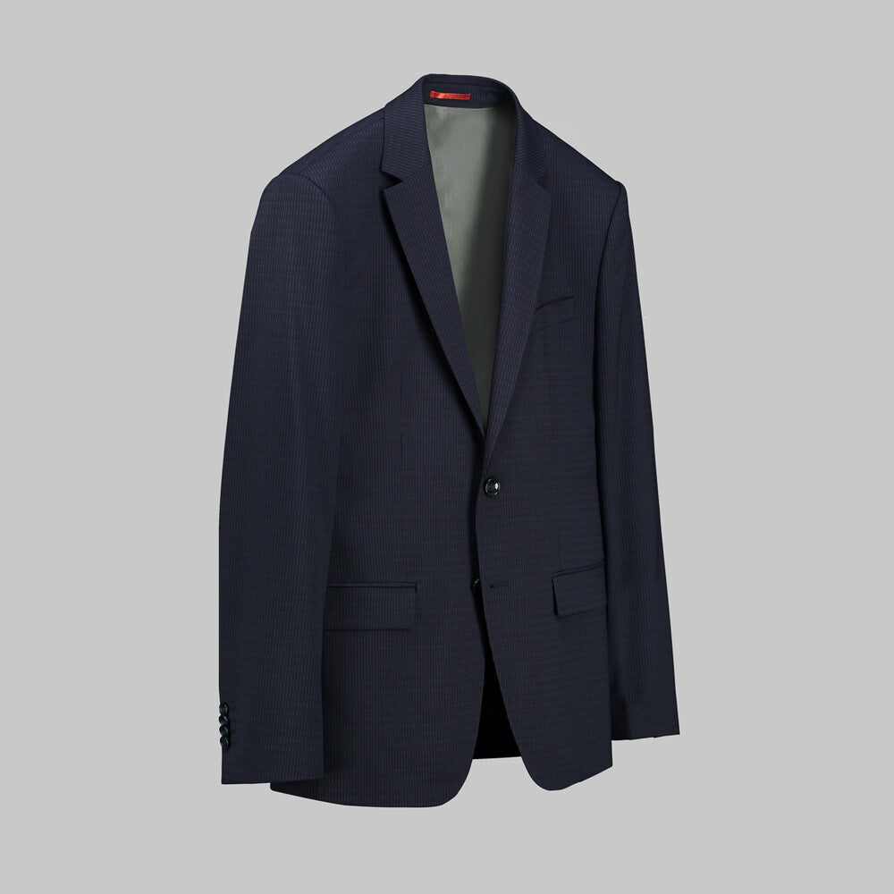 Zeus Resta Slim Lacivert Takım