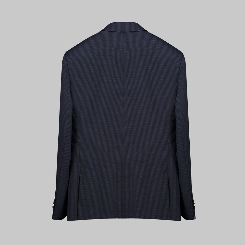 Zeus Resta Slim Lacivert Takım