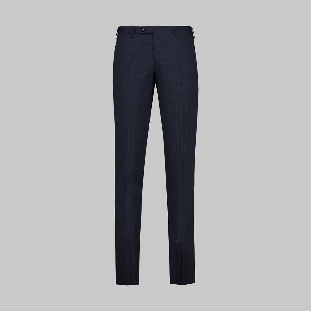 Zeus Resta Slim Lacivert Takım